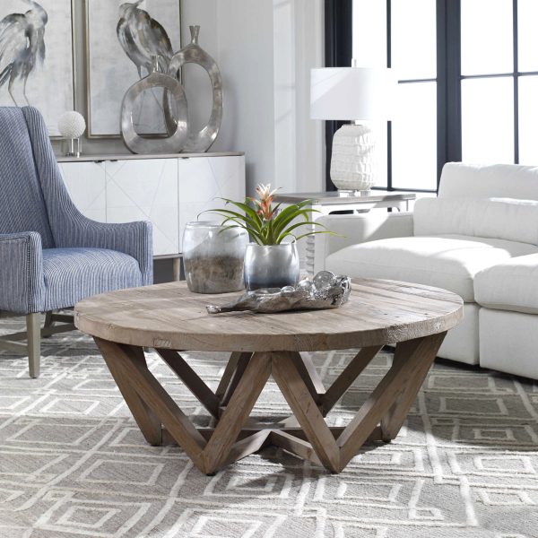 SUNDRY RECLAIMED ELM WOOD COFFEE TABLE Online Hot Sale - Image 3
